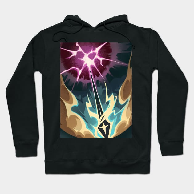 Darting Arrow • Honkai Star Rail Light Cone Hoodie by kazatodoesart